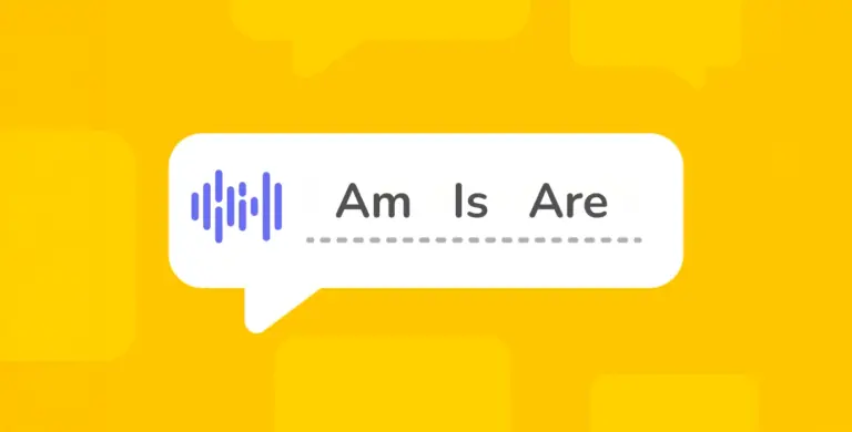 Verb “to be” im Präsens (Aussagesatz)