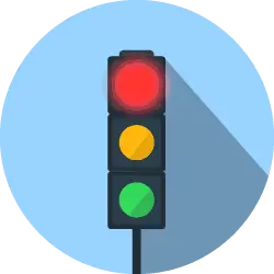 Rote Ampel