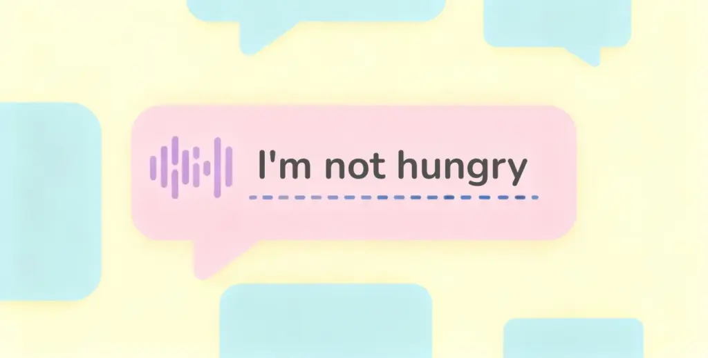 Quiz: I'm not hungry 1