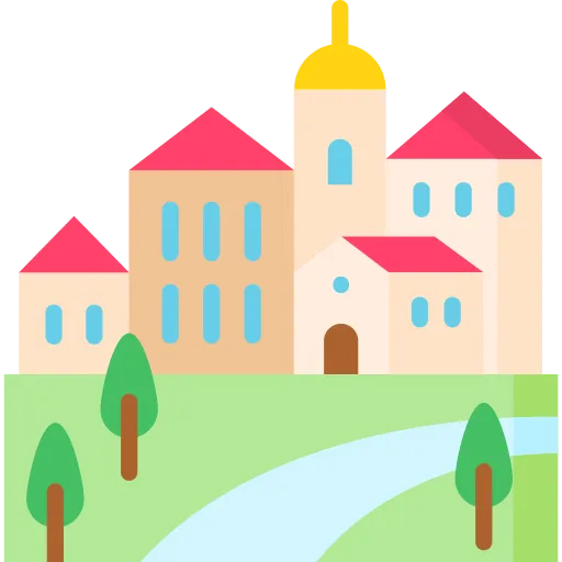 Image showing a town