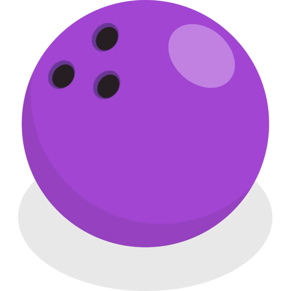 Bild zum Wort „ball“: A round object that you throw, kick or hit in games and sports.