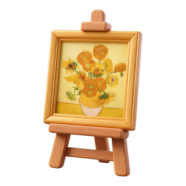 Bild zum Wort „painting“: a picture that someone has made with paint