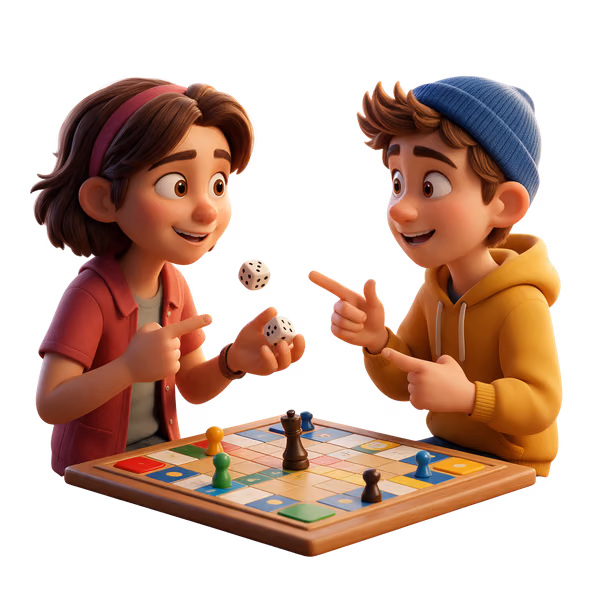Bild zum Wort „turn“: the time when it is your chance to do something, e.g. in a game