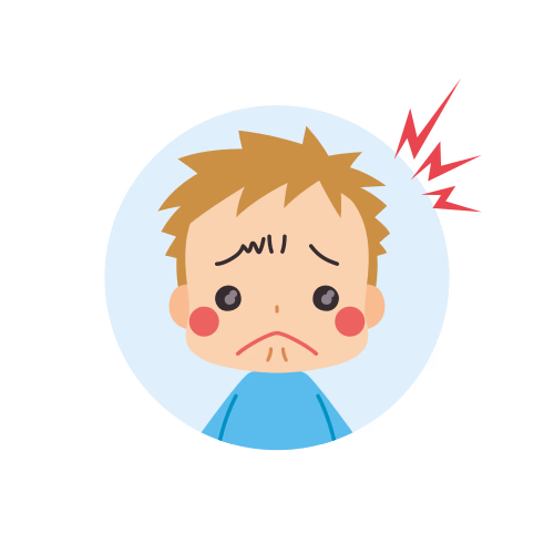 Bild zum Wort „sad“: Feeling or showing unhappiness or sorrow.