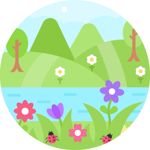 Bild zum Wort „spring“: The season of the year between winter and summer, when plants begin to grow.