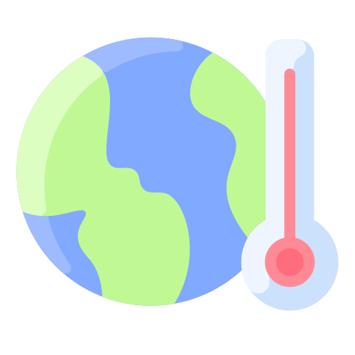 Bild zum Wort „temperature“: How hot or cold something or someone is, often measured in degrees.