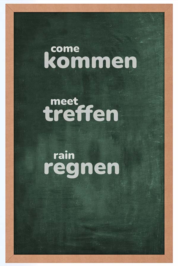 German Fluency - Perfect Tense: kommen, treffen, regnen 1