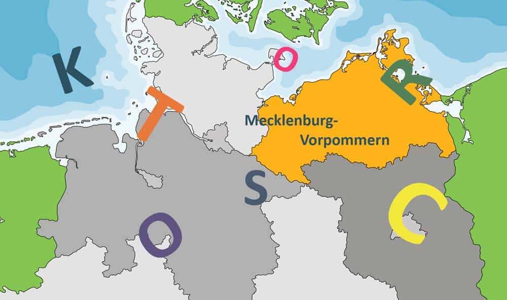 Wortsuche: Mecklenburg-Vorpommern 2